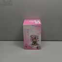 Cherry Blossom Bonsai Tree House Building Flowers Set for Adults, 1382 Pcs Micro-Particle Ideas Sakura Tree Building Blocks, Complete with String Lights, Dust Cover, and Wooden Base