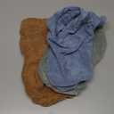 Dog Sweater, 3 Pack Dog Sweaters for Small Dogs Girl Boy, Ultra Soft Warm Puppy Clothes Dog Coat for Winter (Lt Blue+Olive+Brown, Small)