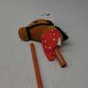 Ponyland: Music Stick Animal - Brown Horse - Music Button, Sturdy Two-Piece Stick W/Colorful Soft Plush Animal Head, Pretend Play Toy, Kids Ages 3+
