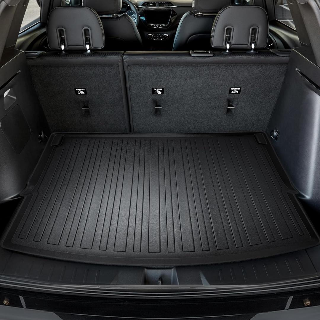 Premium Cargo Liner for Chevrolet Trailblazer 2021-2025 Crossover - 100% Protection - Custom Fit Car Trunk Mat - All-Season Black Cargo Mat - 3D Shaped Laser Measured Trunk Liners