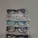 Gaoye 1.0 Professional Reading Glasses for All Day - Computer Readers with Blue Light Protection - Value Pack (A1-5 Pack Mix Color)