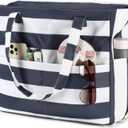 Bluboon Waterproof Beach Tote Pool Bags for Women Ladies Extra Large Carry On Bag With Wet Compartment for Weekender Travel