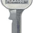 The Hillman Group #58 Blank Master Lock Key 6 Pcs