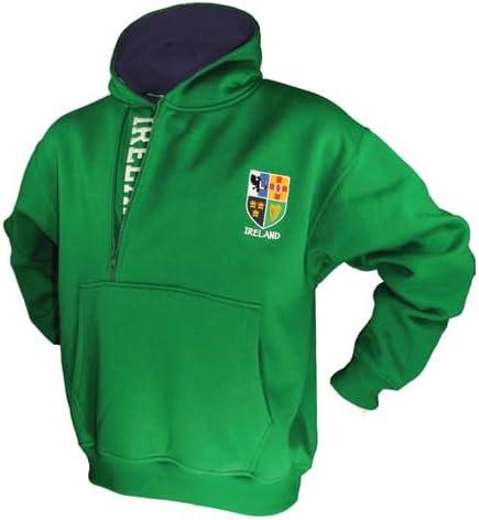 Shamrock Ireland Short Sleeve Breathable Rugby Jersey (Green, XXL)