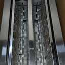 Mueller UltraToast Full Stainless Steel Toaster 4 Slice, Long Extra-Wide Slots for Bagels and Waffles, 6 Browning Levels, LED Display, Cancel/Defrost/Reheat Functions & Removable Tray, Kitchen Gadgets