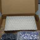 5ml Clear Glass Vials-1-1/2 Dram Clear Glass Headspace Vials with Plastic-Aluminum Flip Caps and Rubber Injection Stoppers, 100 Pack, 20mm Flat Bottom Lab Vial