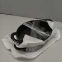 MALACASA Small Casserole Baking Dishes for Oven, Ceramic Oval Baking Dish Sets of 4, 8" x 5" Inch Au Gratin Baking Pans with Handles for Roasting, Lasagna, Pie, Baking Meat & Vegetables, Matte Black