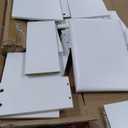 Makeup Vanity Desk Set, White, 35.4W x 15.7" D x 53.9" H (Large Smart LED Mirror, with Cushion Stool, Hairdryer Rack, Power-Outlet, 4 Drawers)