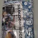 Vintage Entryway Rug 2x3, Blue and White Washable Accent Rug, Non-Slip Small Area Carpet, Floral Print Faux Wool Soft Door Mat for Indoor Entrance, Front Door, Kitchen, Bedside