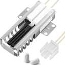 WB13K21 Gas Range Oven Flat Igniter with Connector Plug, Oven Igniter for G-E Hot-point Ken-more Gas Stove, Replaceable Norton-501a AP2020569 PS231280 WB13T10045