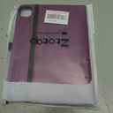 ZtotopCases for iPad Pro 11 Inch Case (M5) 2025/ (M4) 2024 - PU Leather Smart Cover, with Auto Wake/Sleep, Multiple View Angles, Hand Strap & Pocket - Purple
