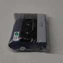 Wrap Around Dust Ruffle Bed Skirt - Navy Blue - for King Size Beds with 21 Inch Drop - Elastic Strap - Adjustable Pleated Bedskirt with Brushed Fabric and Wrinkle Free - for Women, Men, Kids & Teens