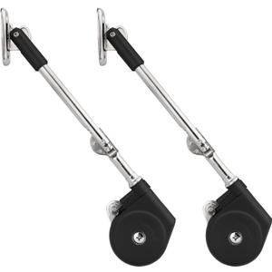 Lid Stay 105 Degree Open with Soft Close, Lid Support for Toy Box and Upward Top-Opening Flap Doors, Easy to Install (Pack of 2)