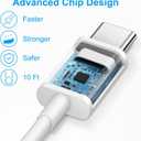 10FT iPhone 17 16 15 Charger Fast Charging - 3 Pack 20W USB C Charger Block and Type C to C Cable Compatible with iPhone 17/17 Pro/17 Pro Max/Air/16/16e/15, iPad Pro, Air 5/4, iPad 10/Mini 6