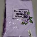 FuWeave 3 Pcs Purple Rose Hand Towels Lavender Purple Bathroom Decor Embroidered Floral Farmhouse Decorative Towels for Bathroom Kitchen Decor, 100% Cotton, 13. 3 x 29. 5''