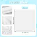 6PCS Cloth Napkins, White Cloth Napkins, 19.49x18.31 Inch Washable Dinner Napkin with Hemmed Edges, Polyester Dinner Napkin for Party, Wedding, Lunch, Dinners, Banquet, Festival and Event