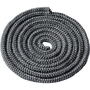 Protalwell Wood Stove Gasket (1/4" x 72" Rope), Wood Stove Door Gasket, Grey Color Fiberglass Gasket, Wood Stove Door Seal, 1/4 in High Temperature Resistant Wood Stove Gasket Rope