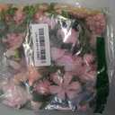 Pink Fake Flowers Heads, Bulk Silk Flowers for Crafts, Mini Faux Flower Heads for Graduation Cap, DIY Wreath, Wedding Birthday Party Decor, Centerpieces