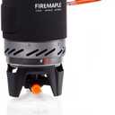 Fire-Maple "Fixed Star 1" Backpacking and Camping Stove System | Outdoor Propane Cooking Gear | Portable Pot/Jet Burner Set | Ideal for Hiking, Trekking, Fishing, Hunting Trips and Emergency Use (Black)