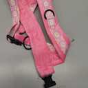 Didog No Pull Dog Harness with Soft Padded, Easy Walk Dog Harness with Quick Release Buckle, Adjustable & Reflective Pet Harness with Soft Padded for Medium Dogs (M:Chest 22-26", Pink)