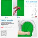 Green Screen Backdrop for Photoshoot, Professional Photo Backdrop Background Curtain for Product PhotographyPortraits, Wedding, Party, Live Streaming Video Recording 8X10 FT (Background Only)