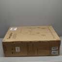 Sangohe Bedside Commode, Portable Toilet for Elderly, Rolling Commode with Wheels, Rear Locking Wheels, Bariatric Bedside Commode, 7-qt Commode Bucket Included, Extra Wide Seat, 601A