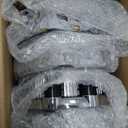 (Set of 4) Chrome Wheel Center Caps 8 Lugs Compatible with Select 16 Inch Van & Truck - Replacement 15039489, 15039488, 9597169, 9597170