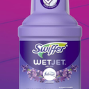 Swiffer WetJet Multi-Purpose Floor Cleaner Solution with Febreze Refill, Hardwood Floor Cleaner, Lavender Scent, 1.25 Liter -42.2 Fl Oz 