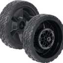 CheeMuii HRN216 Lawn Mower Rear Drive Wheels Kit 2 Pcs 8" Back Wheels Replace for 42710-VR8-N00ZA Push Mower Wheel Compatible with Honda HRN216 Lawn Mower