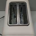 bella 2 Slice Toaster, 6 Setting Shade Control w Reheat, Cancel, Bagel & Defrost Buttons, Removable Crumb Tray, Anti Jam & Auto Shutoff, Auto Centering Guides & Cord Wrap, 900 Watt, Oatmilk