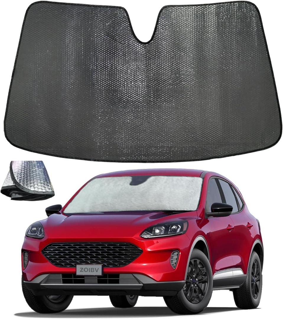 Windshield Sun Shade for 2017 5-Layer 2017 Bubble Foldable Front Window Shade Sun Visor Accessories