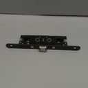 Storm Door 2 Piont Mortise Lock Body Replacement Fit for Pella Storm Door Handle Set Part (Black)