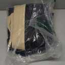 NICETOWN Living Room Completely Shaded Draperies, Privacy Protection & Noise Reducing Ring Top Drapes, Black Lined Insulated Window Treatment Curtain Panels (Biscotti Beige, 2 Pieces, W52 x L72)