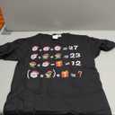 Funny 67 Meme Christmas Math Teacher Santa Six Seven Puzzle T-Shirt, Size S