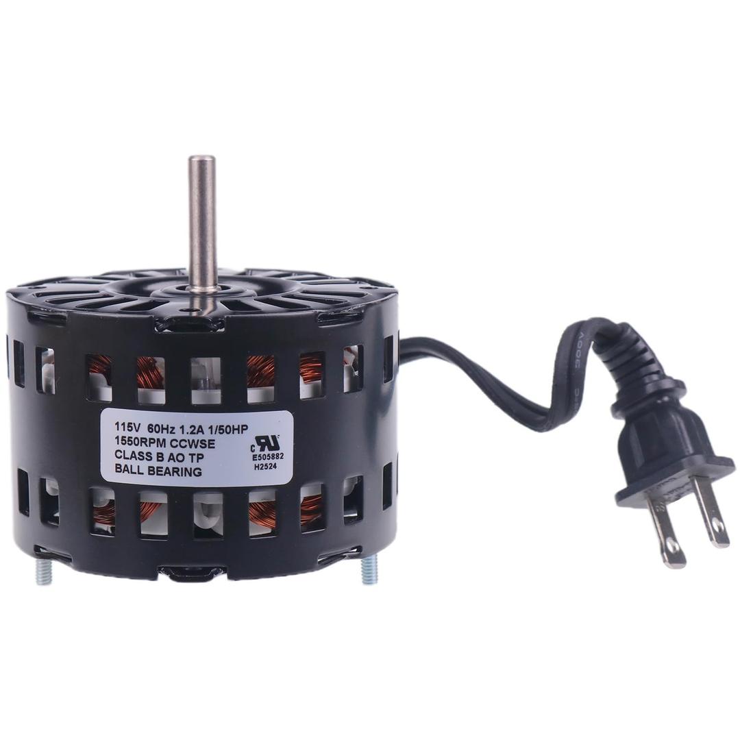 Bathroom Fan Vent Motor 86933 40933 Compatible with Nutone Broan Direct Quieter Operation Enhanced Airflow JA2B104N 115V 1/50HP 1550RPM