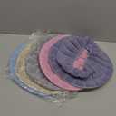 Legigo 5 Pack Thicker Bathroom Toilet Seat Cover Pads- Soft Warmer Toilet Seat Cushion Cover Stretchable Washable Fiber Cloth, Easy Installation Comfortable Toilet Lid Seat Cover(Pumpkin Modelling)