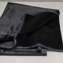 Black Velvet Photography Backdrop,Light Absorbing Non Reflective Solid Professional Black Background Cloth (60"x60")
