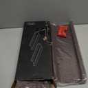 Love-KANKEI Floating Shelves Wall Mounted Set of 2, 17 Inch Rustic Wood Wall Shelves for Storage, Bedroom Living Room Bathroom Kitchen Office and More Dark Walnut