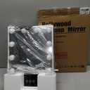 Hansong Vanity Mirror with Lights Makeup Mirror with Lights 12 Dimmable Bulbs Hollywood Lighted Makeup Mirror Detachable 10x Magnification 3 Color Lighting Modes (White)