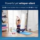 BLUEAIR Air Purifier for Home HEPA Air Purifiers for Pets, Allergies, Dust, Nursery, Office HEPASilent Techonolgy Air Cleaner for Small Rooms 432 sq ft coverage - Blue Pure 511