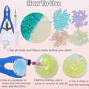 15pcs DIY Squishy Stress Ball Making Kit Blank Skins with Air Pump & Expander Tool, Make Your Own Transparent Fidget Pressure Balls for Adults