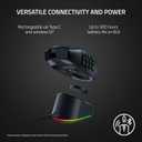 Razer Naga V2 Pro Wireless MMO Gaming Mouse: 19+1 Programmable Buttons w/Swappable Side Plates - HyperScroll Pro Wheel - Focus 30K Optical Sensor - Mouse Switches Gen-3-300 Hr Battery