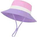 LPMOERA Baby Sun Hat Baby Boy Toddler Bucket Hats UPF 50+ for Baby Girls Boys Infant Beach Hat