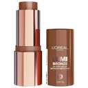 L'Oreal Paris Lumi Bronze Le Stick Soleil Bronzer Stick, Cream-To-Powder Bronzer For A Sunkissed Face Makeup Glow, 130 Sunset Dor