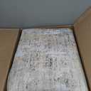 Lofus 8x10 Area Rug for Living Room, Gold Abstract Large Rugs with Non-Slip Backing, Neutral Modern Washable Carpet for Bedroom Dining Room Home Office Nursery Indoor