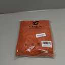 Burnt Orange Sheer Curtains 63 Inches Length Boho Terracotta Curtains for Bedroom 2 Panels Rod Pocket Vintage Farmhouse Style Voile Drapes for Kitchen Nursery Halloween Fall Decor 52x63 Inch