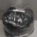 yescool Wearable Blanket Hoodie, Flannel Sherpa Fleece Blanket Sweatshirt for Adults Women Men,One Size Fits All (Black)