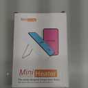 Safety Energy-saving Heater Mini Portable Room Office Desktop Electric Fan Heater Air Warmer Black