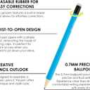Grabie Erasable Gel Pens, Medium Point 0.7 mm Erasable Pens, Make Mistakes Disappear for Drawing Writing Planner, Pack of 9 Assorted Colors(Rustic Reverie)