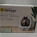 Purina Tidy Cats Breeze Covered Cat Litter Box System Kit with Pellet Cat Litter, Hooded Litter Box, and Litter Box Pads